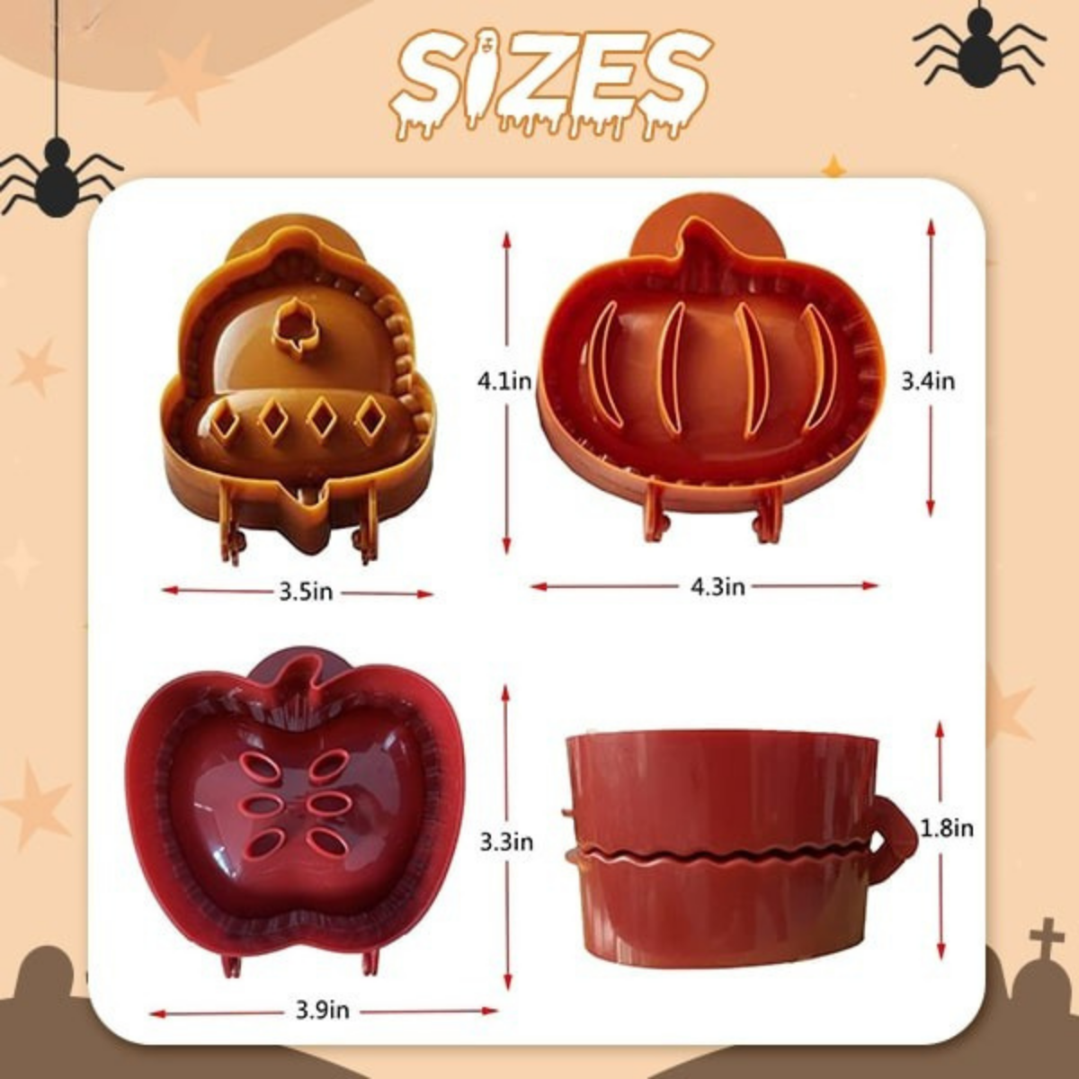 PieWhimsy™ – Spooky-Shaped Pie Maker for Festive Baking (2+1 Free)