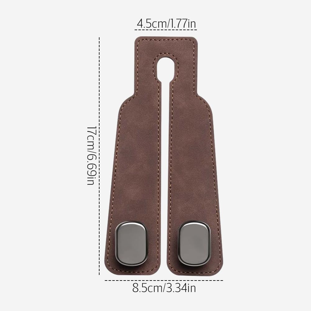 Versuto™ – Suede Headrest Hanger for Tidy Seats (1+1 Free)