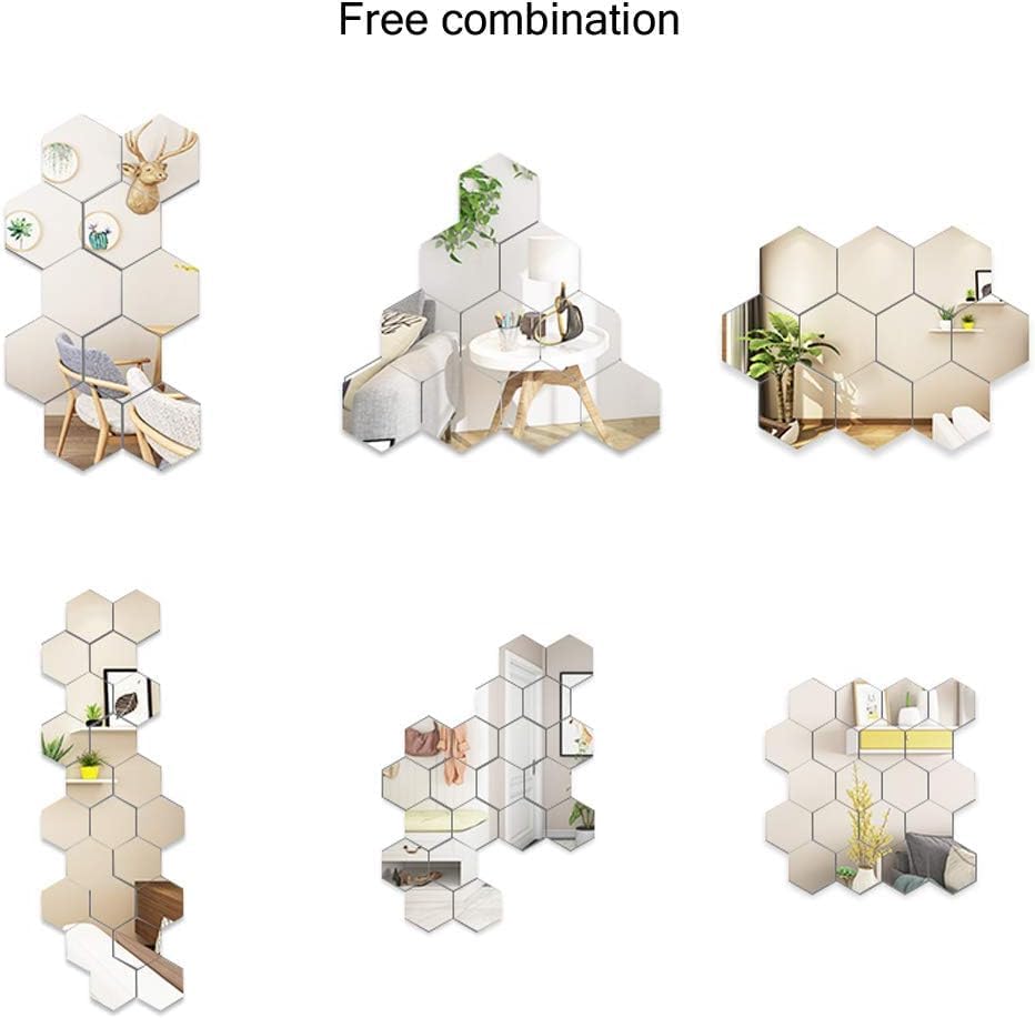 Mirari™ – Decorative Hexagon Wall Mirrors (6+6 Free)