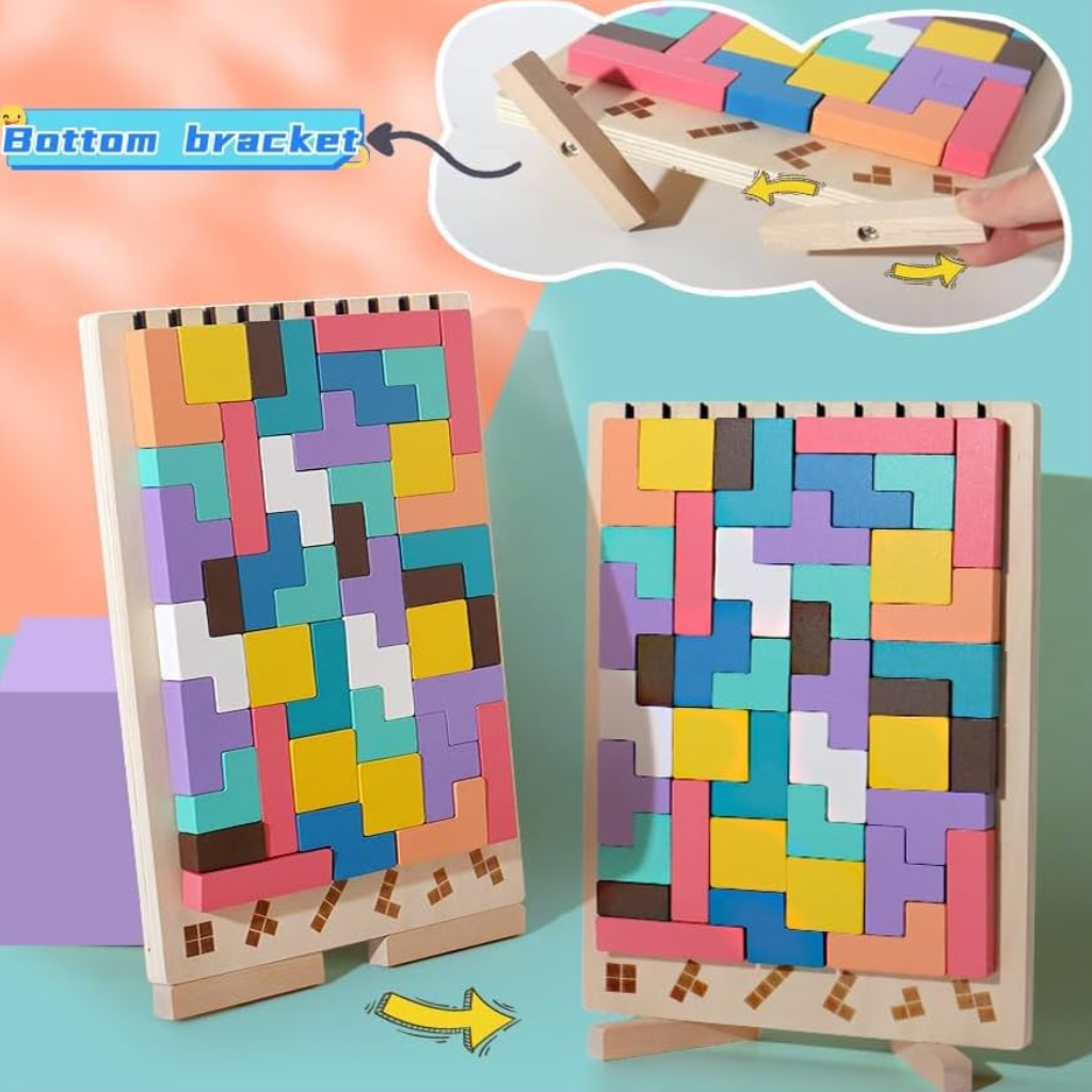 Tumbletale™ – Wooden Puzzle Game for Focus & Play (50% Off)