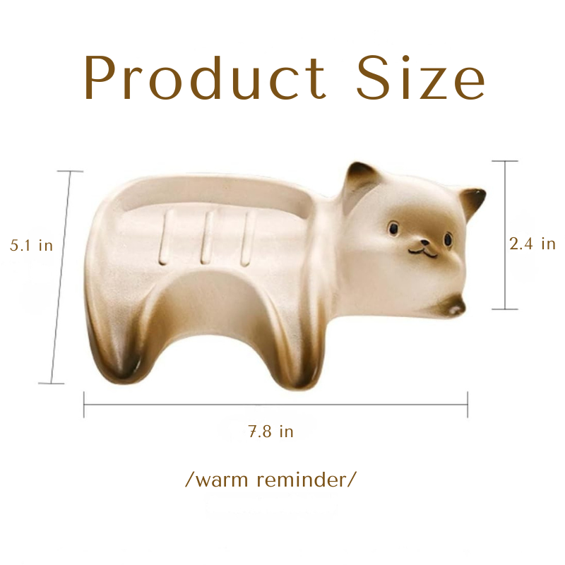 CasaMew™ – Whimsical Siamese Dish for Soaps (50% Off)