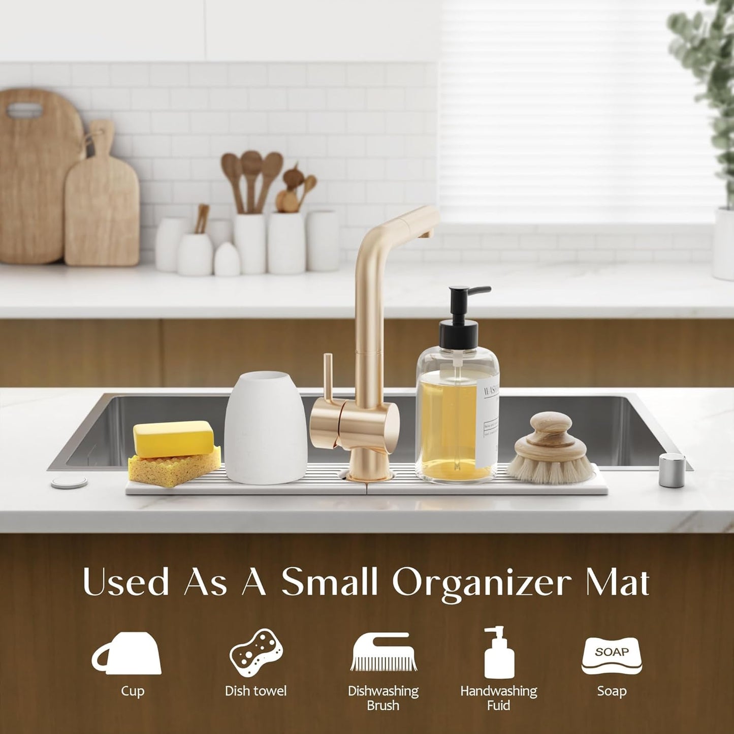 Overa™ - Super-Absorbent Stone Mat for Spotless Sinks (50% Off)