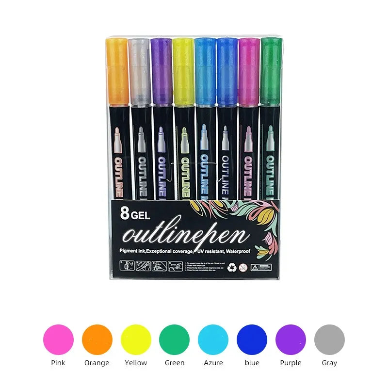 Inklume™ – 3D Metallic Pens For Craft (50% Off)
