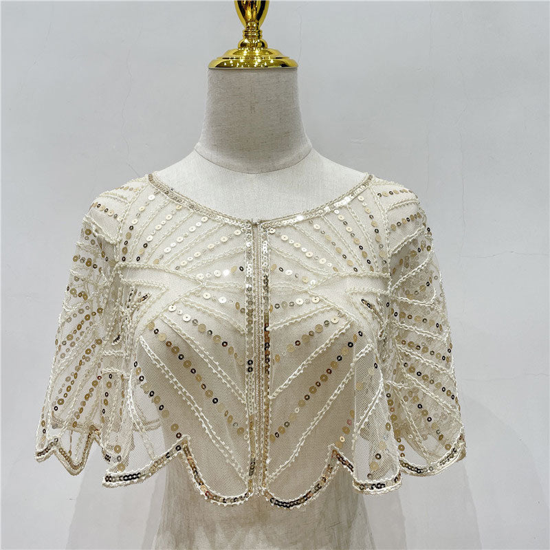 Lunarié™ – Party Lace Sequined Shawl (50% Off)