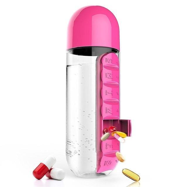 Blisswell™ - 3-in-1 Pillbox Water Bottle