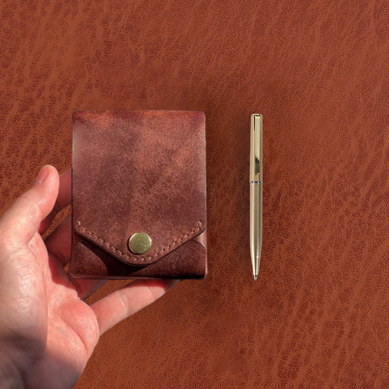 Veldena™ – Handmade Vintage Leather Wallet (50% Off)