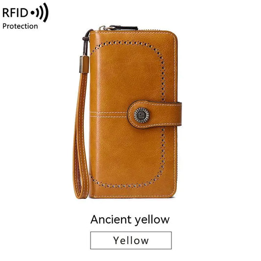 Aureden™ – Compact RFID Wallet with 24-Card Storage (50% Off)