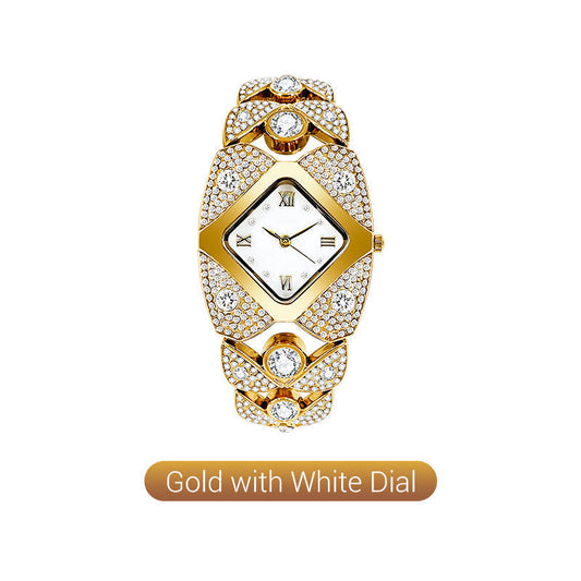 Lucelina™ – Elegant Vintage-Style Stone Watch  (50% Off)