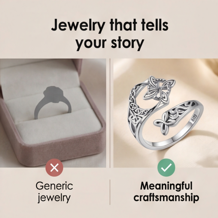 Keltara™ - Celtic Witches Protection Knot Ring