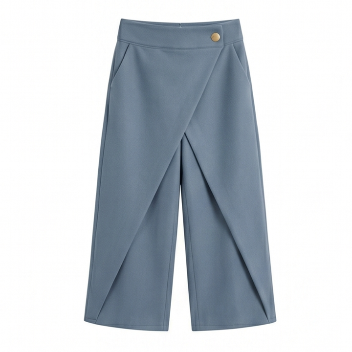 Lunavia™ – Wrap-Front Wide-Leg Pants