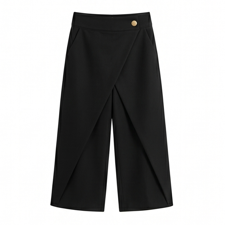 Lunavia™ – Wrap-Front Wide-Leg Pants