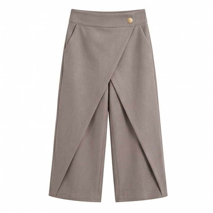 Lunavia™ – Wrap-Front Wide-Leg Pants