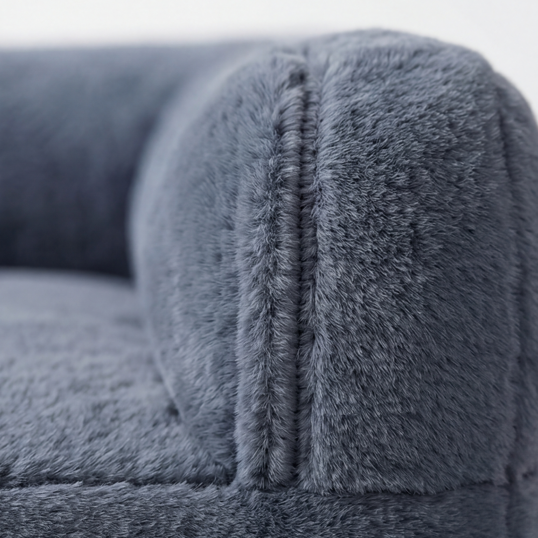 Pawluna™ – Plush Pet Sofa with Washable Cover