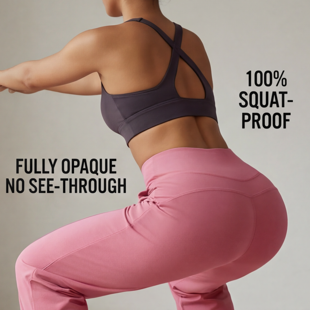 Elyra™ - Wide Leg Yoga Pants with Crossover Waist