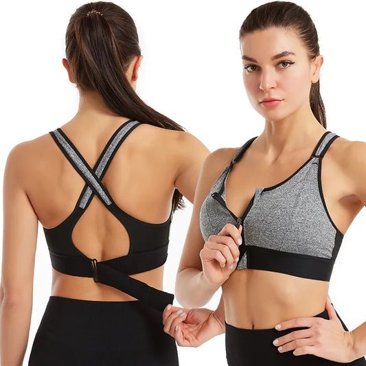 Zenvora™ – Supportive Anti-Shock Sports Bra (1+1 Free)