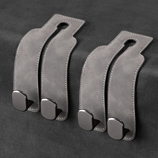 Versuto™ – Suede Headrest Hanger for Tidy Seats (1+1 Free)