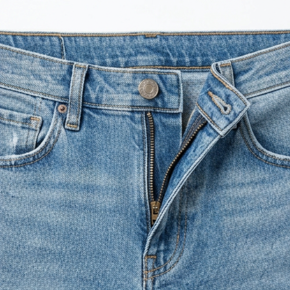 Wearbella™ – Frayed Hem 7/8 Jeans