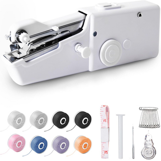 Stitch & Save™ - Handheld Mini Sewing Machine Kit (50% Off)