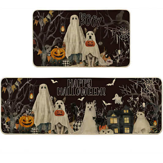 HauntHom™ – Halloween Kitchen Mat Set  (50% Off)