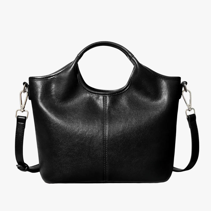 Halona™ – Sculpted Soft Leather Tote