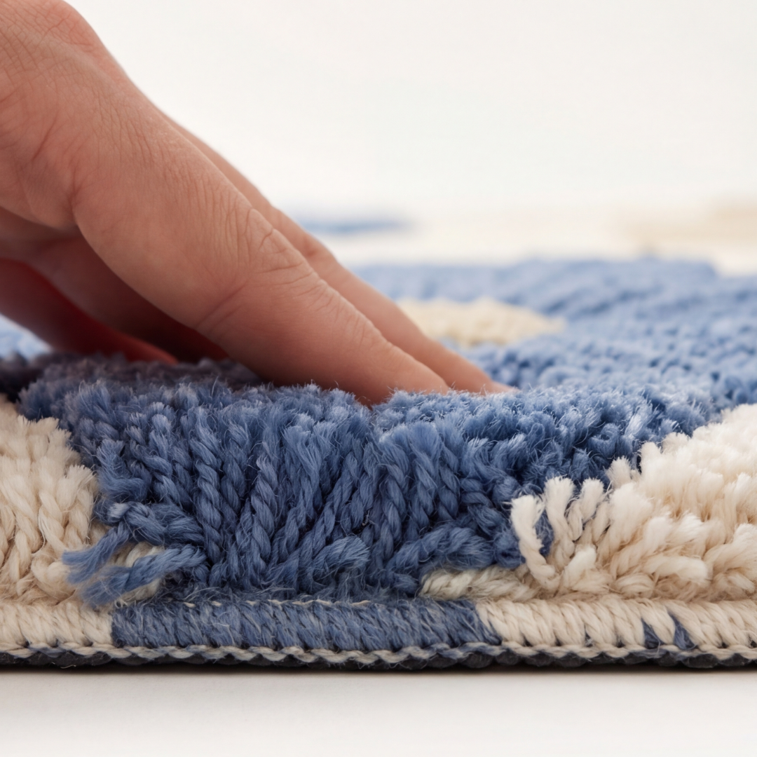 Bloomora™ — Sculpted Floral Accent Rug