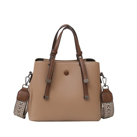 Seloura™ – Structured PU Leather Handbag (50% Off)