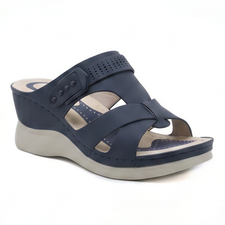 CloudLift™ – Orthopedic Wedge Sandals for All-Day Comfort