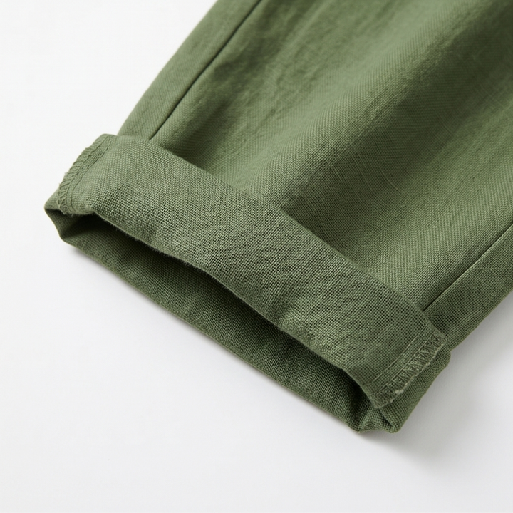 Lirenza™ – Soft Linen Ankle Pants for Everyday Wear