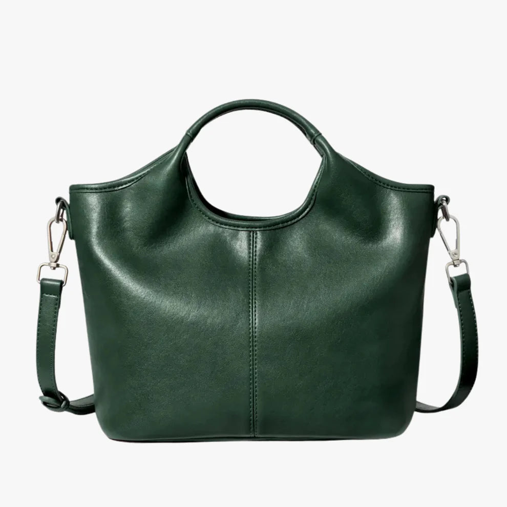 Halona™ – Sculpted Soft Leather Tote