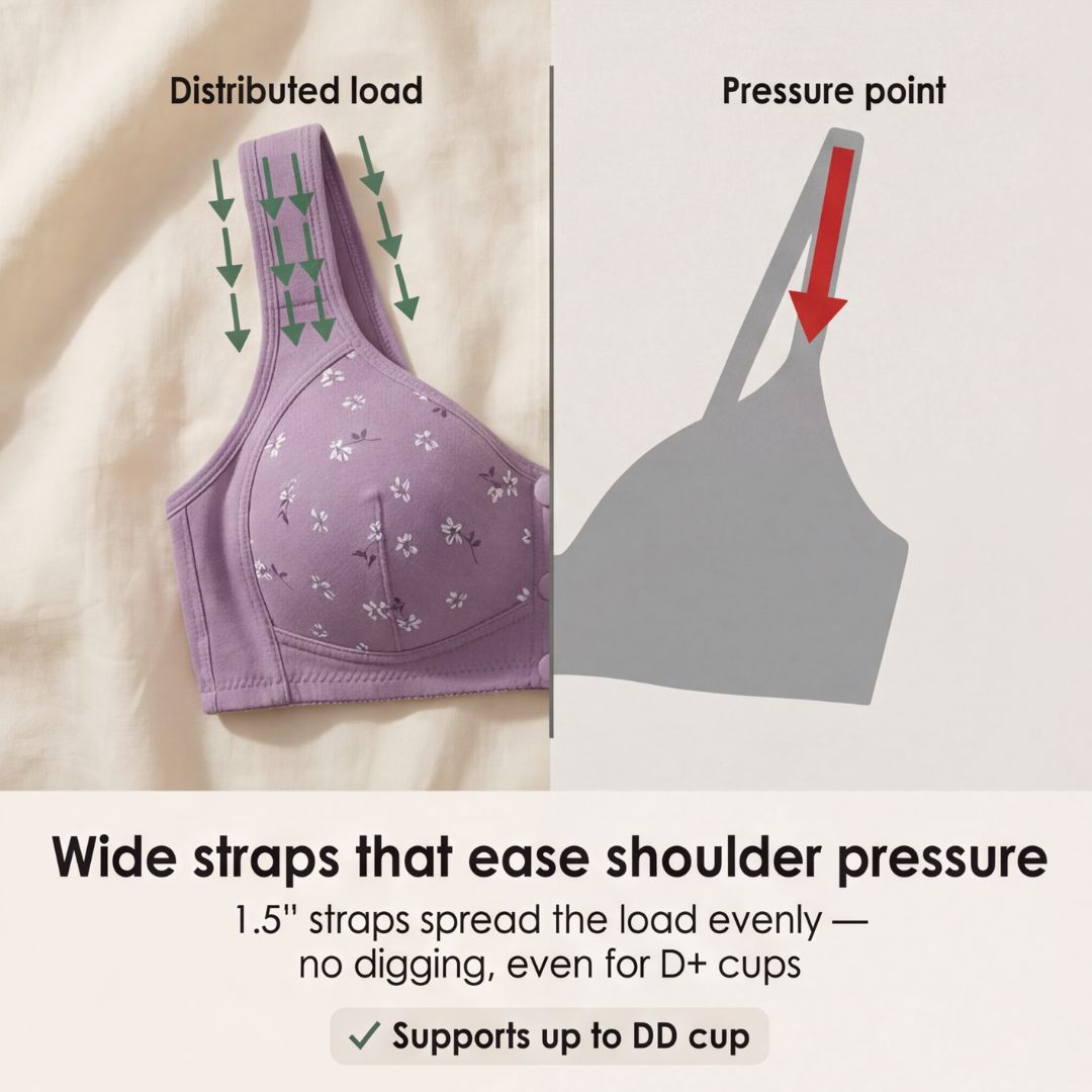 DaisyBra™ – Wireless Front Closure Comfort Bra