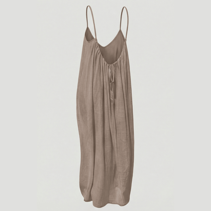 Soleia™ Flowy Open Back Summer Maxi Dress