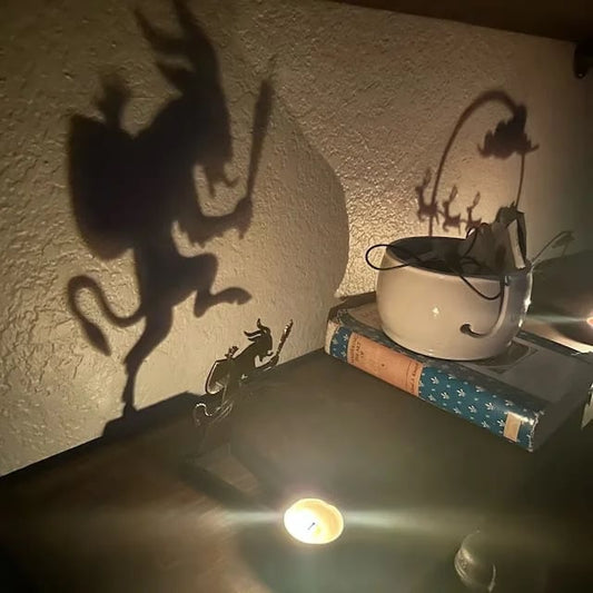 WickWinks™ – Decorative Shadow Stand for Halloween Nights  (50% Off)