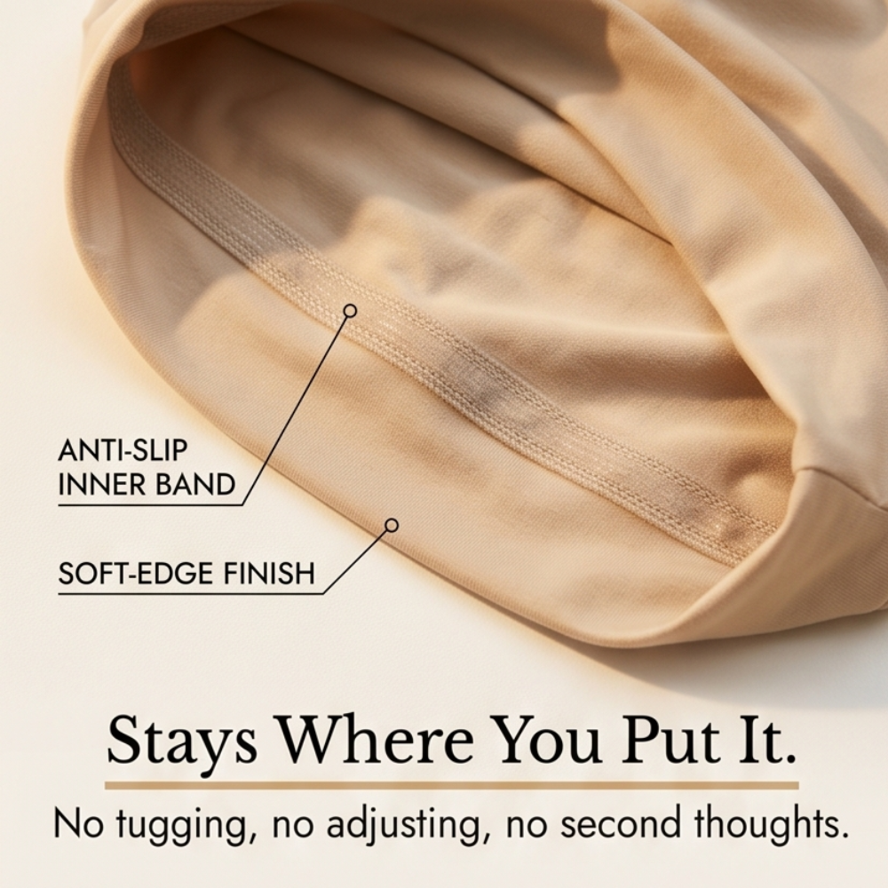 Solenna™ – Soft Stretch Turban Cap