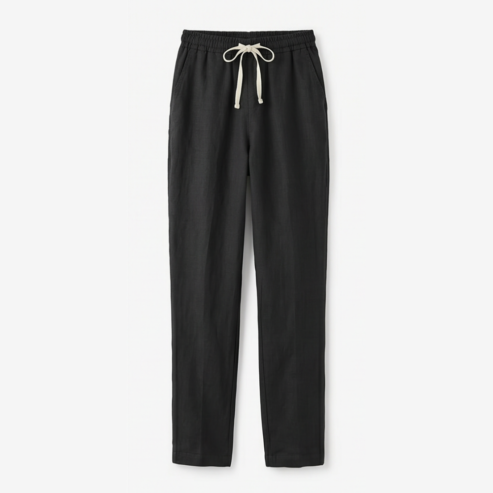 Lirenza™ – Soft Linen Ankle Pants for Everyday Wear