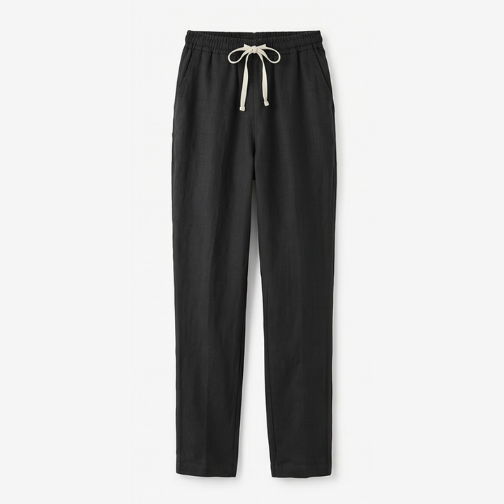 Lirenza™ – Soft Linen Ankle Pants for Everyday Wear