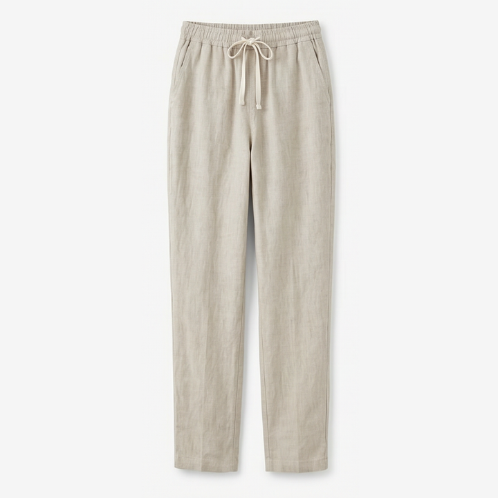 Lirenza™ – Soft Linen Ankle Pants for Everyday Wear