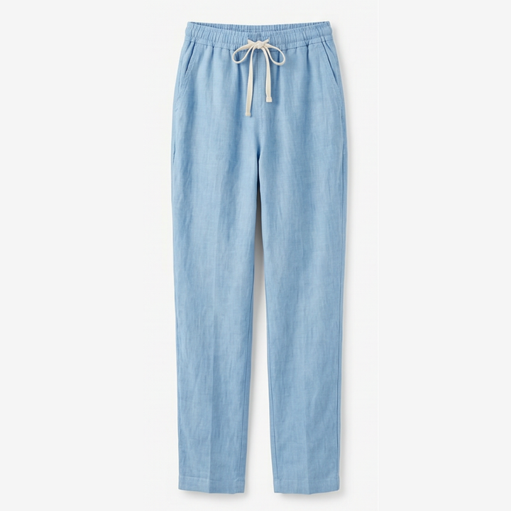 Lirenza™ – Soft Linen Ankle Pants for Everyday Wear