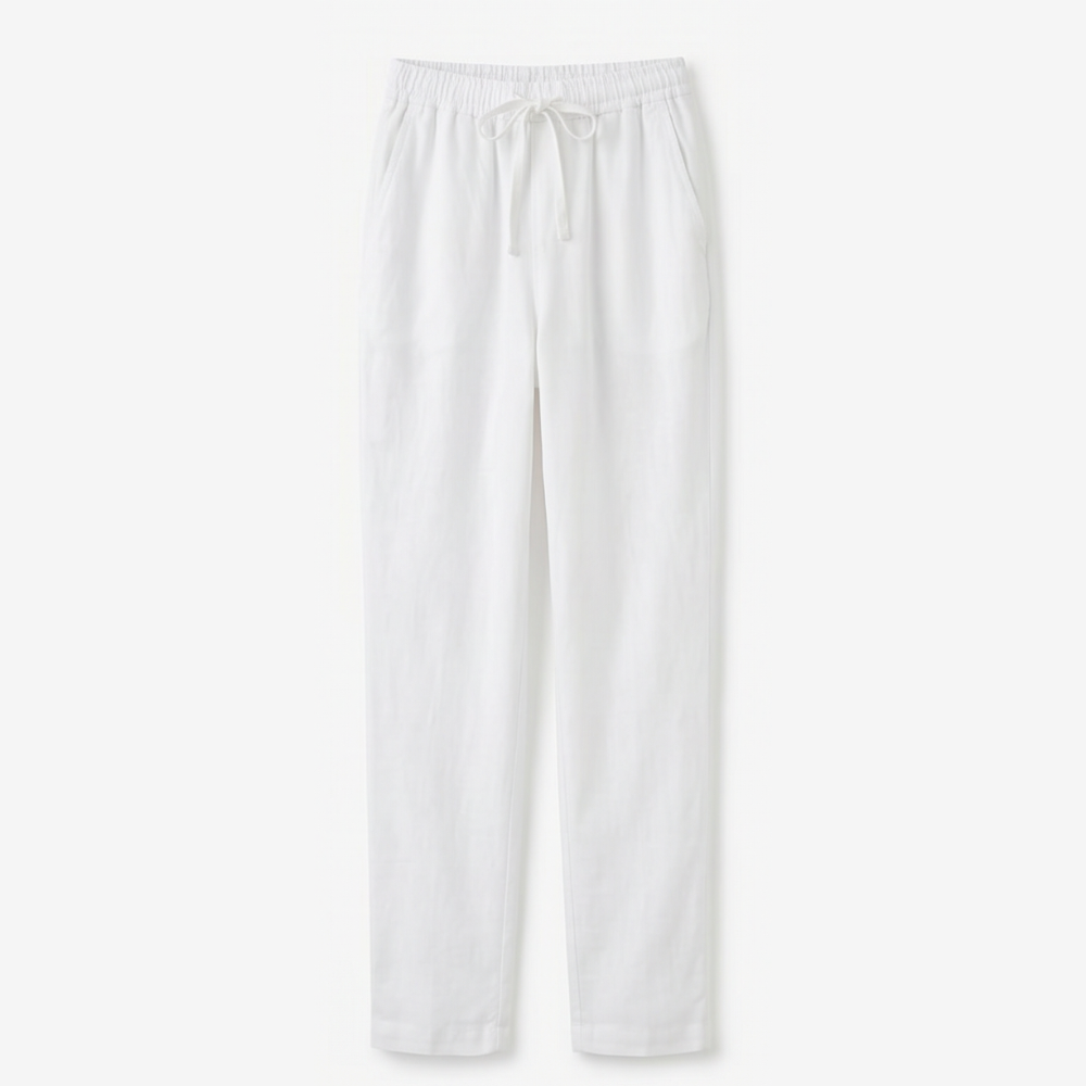 Lirenza™ – Soft Linen Ankle Pants for Everyday Wear