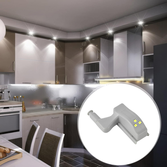 LumiHinge™ – 4 Cabinet Sensor Light for Easy Visibility (50% Off)