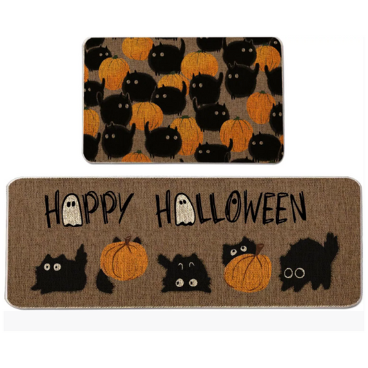 HauntHom™ – Halloween Kitchen Mat Set  (50% Off)
