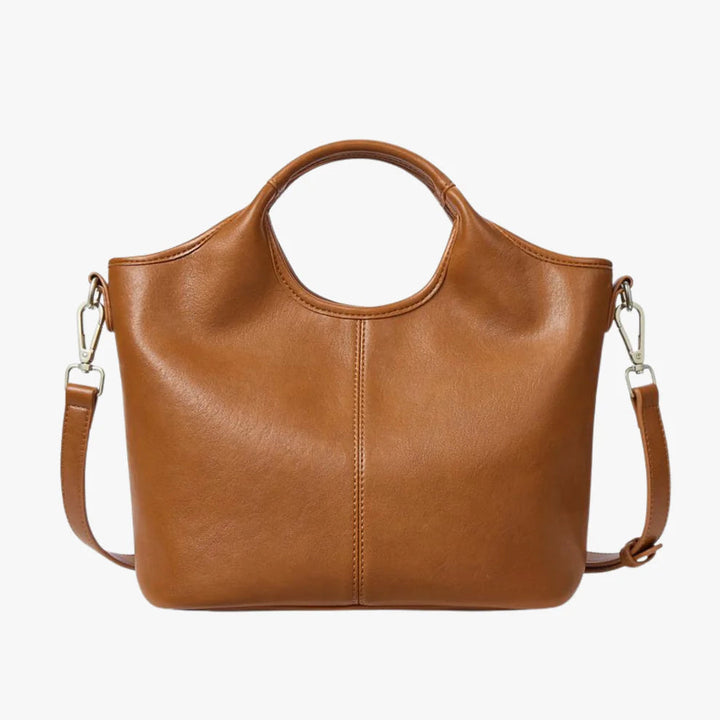Halona™ – Sculpted Soft Leather Tote
