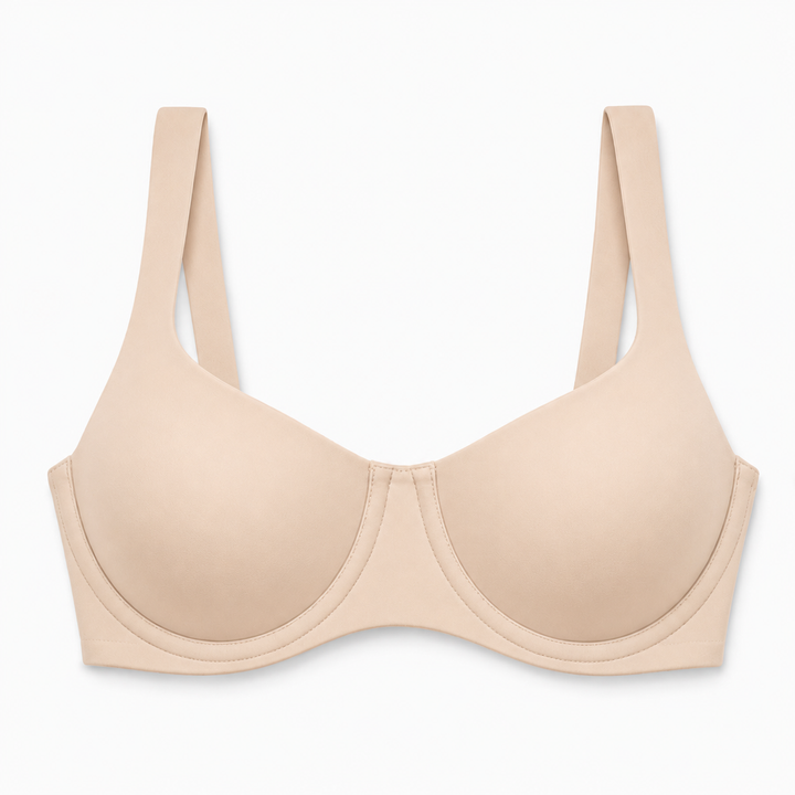 Florelle™ – Seamless Balconette Bra for Wide-Neck Tops
