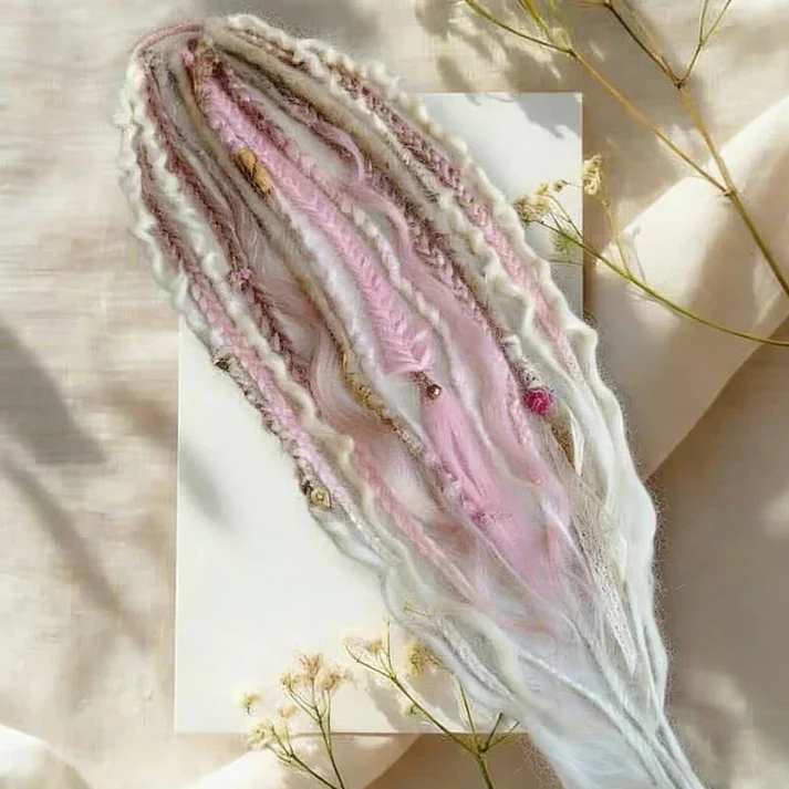 Bohëmia™ – Hand Adorned Boho Dreadlock Ponytail