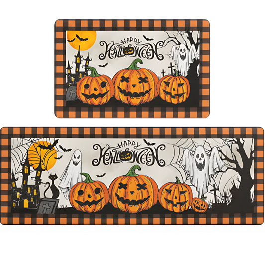 HauntHom™ – Halloween Kitchen Mat Set  (50% Off)