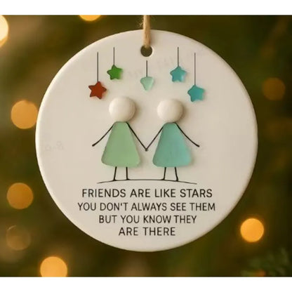 Mareya™ – Handcrafted Sea Glass Friendship Decor  (1+1 Free)