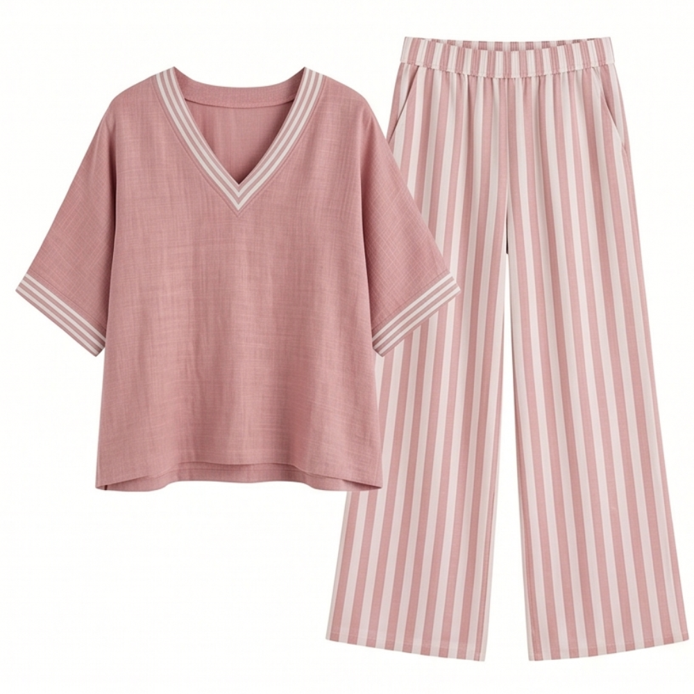 Lorna™ – Airy Linen Two-Piece Set