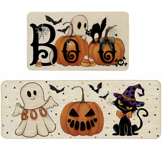 HauntHom™ – Halloween Kitchen Mat Set  (50% Off)