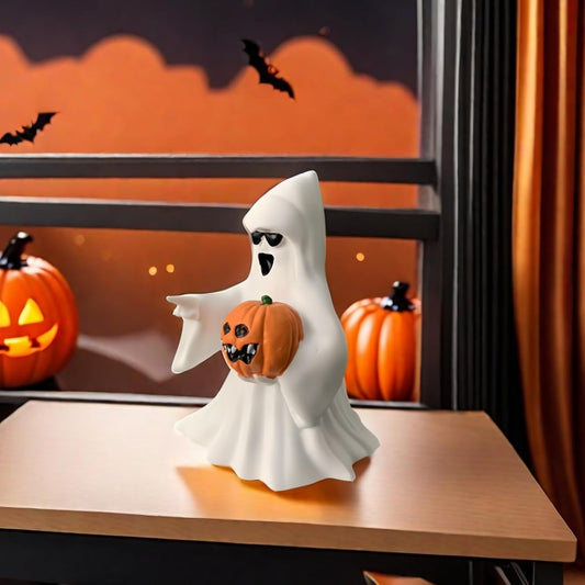 Boohoo™ – Handmade Cheeky Ghost Statue (2+1 Free)