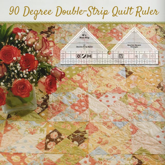 PatchWit™ – Quilting Ruler for Strip Precision (50% Off)
