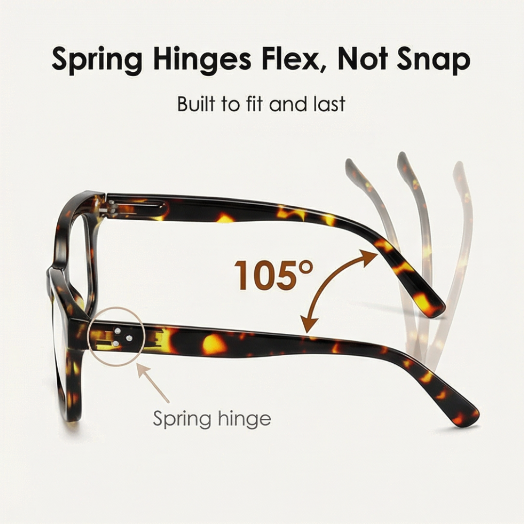 Clarelle™ – Oversized Tortoiseshell Reading Glasses